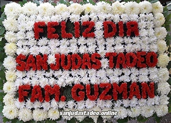 flores para san judas tadeo guatemala