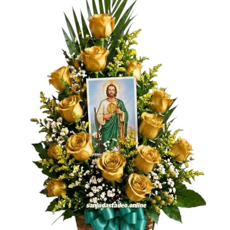 flores para san judas tadeo